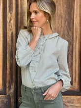 Straight Leg Khaki Jeans