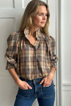 NEW IN! Lilou Brushed Flannel Shirt