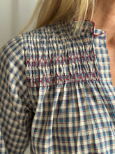 NEW IN! Kitty Shirt Blue and Red