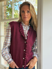 Lilou Gilet Burgundy