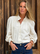 Lilou Needlecord Shirt Off White