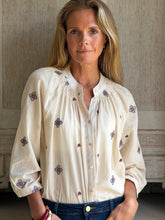 Isabel Shirt Red/Blue