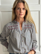 NEW IN! Kitty Shirt Blue and Red