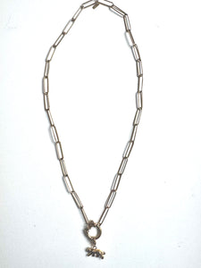 Leopard Charm Chain Necklace