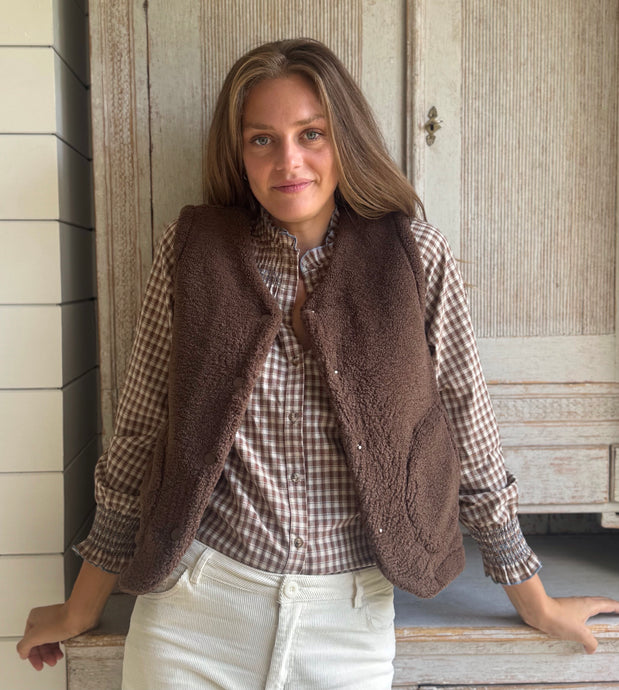 Robyn Gilet Chocolate