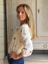 Isabel Shirt Red/Blue