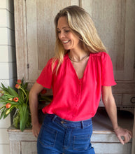 Venetia Top Red
