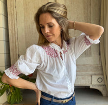Lilou with Red Smock