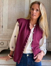Isabel Shirt Red/Blue