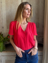 Venetia Top Red