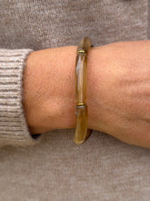 Stackable Resin Stretch Bracelets - Taupe