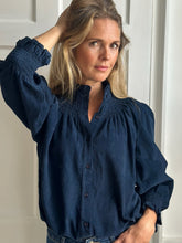 NEW IN! Lilou Needlecord Shirt Navy