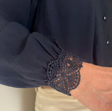 Vanessa Long Sleeve Shirt Navy