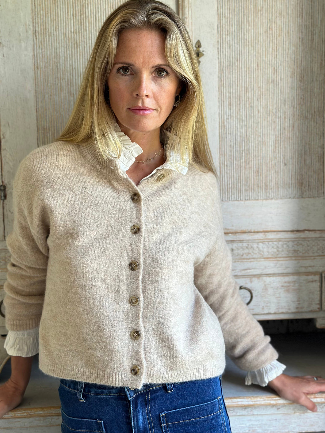 Nico Cardigan Taupe