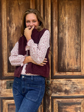Darcie Shirt Burgundy