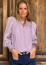 Lilou Needlecord Shirt Lilac