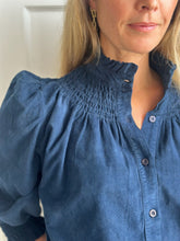 NEW IN! Lilou Needlecord Shirt Navy