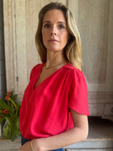 Venetia Top Red