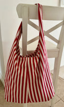 NEW IN! Red Striped Beach Bag