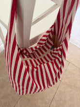 NEW IN! Red Striped Beach Bag