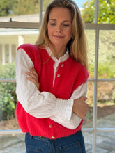 Lola Gilet Bright Coral