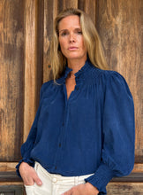 Lilou Needlecord Shirt Ultramarine Blue