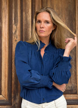Lilou Needlecord Shirt Ultramarine Blue
