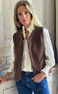 Robyn Gilet Chocolate