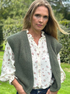 Milla Gilet Khaki