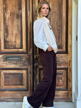 Needlecord Chocolate Trousers