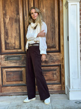 Needlecord Chocolate Trousers