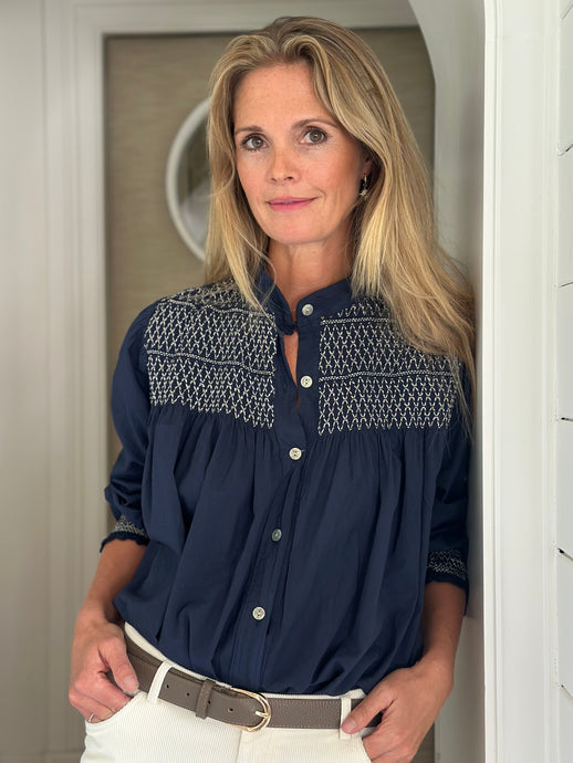 Izzy Shirt Navy