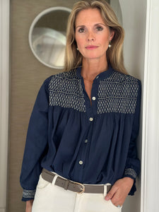 Izzy Shirt Navy