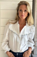 Lauren Shirt White and Navy