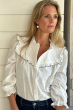 Lauren Shirt White and Navy