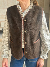 NEW IN! Martha Gilet Chocolate Brown