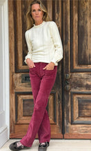 Velvet Trousers Bordeaux