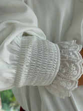 Lilou Broderie Shirt White