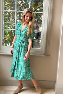 Florence Dress Green